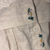 BEL-003-vintage-keten elbise (3) Çiçek İşlemeli Doğal Keten Gömlek
